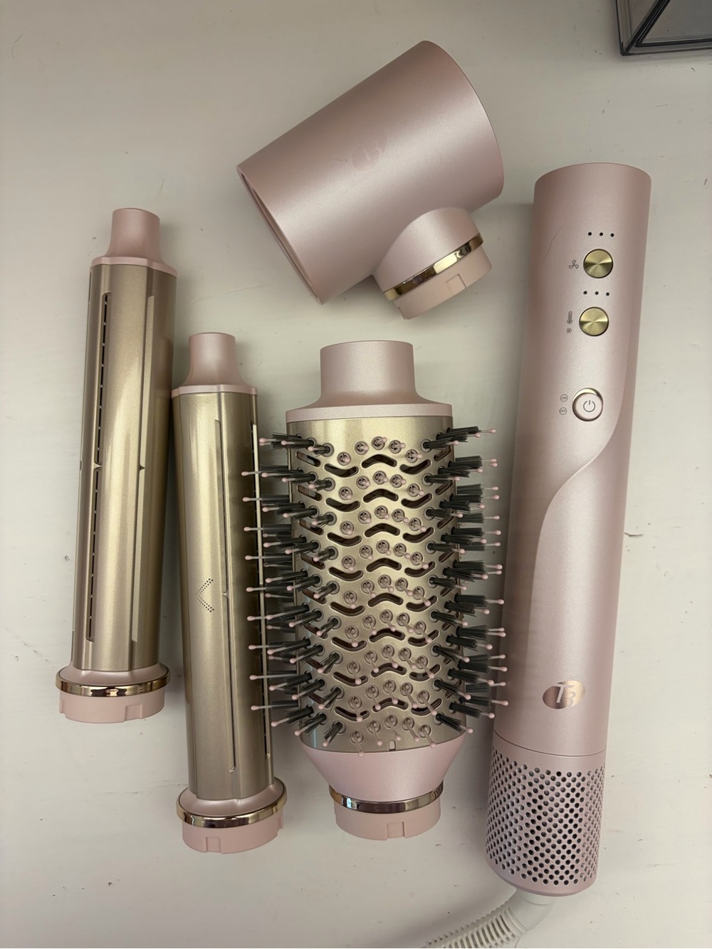 T3 Rose Gold and Gold Multi-Styler Hair Set